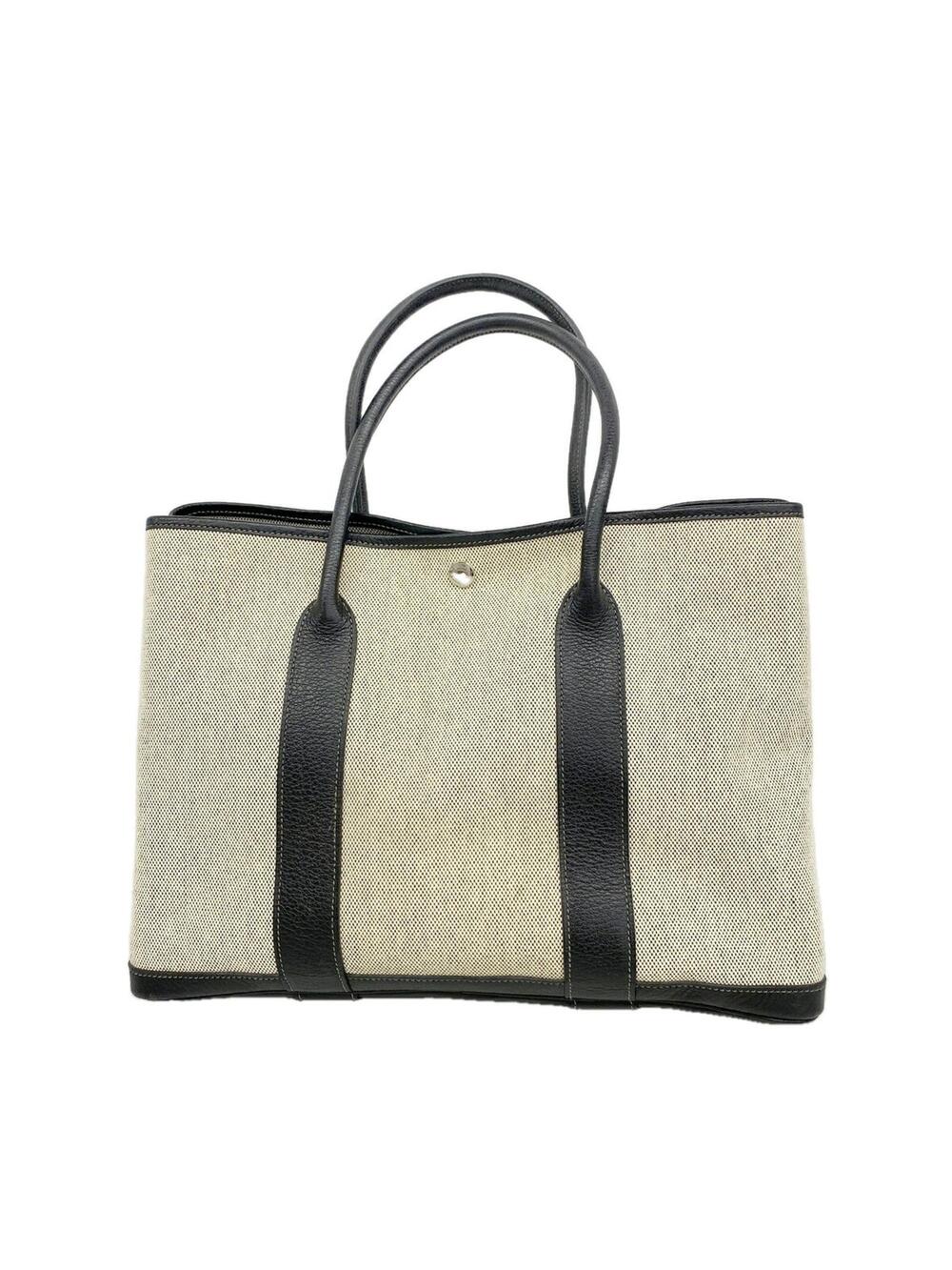 Hermes Garden Party Tote Toile And #369336H19B